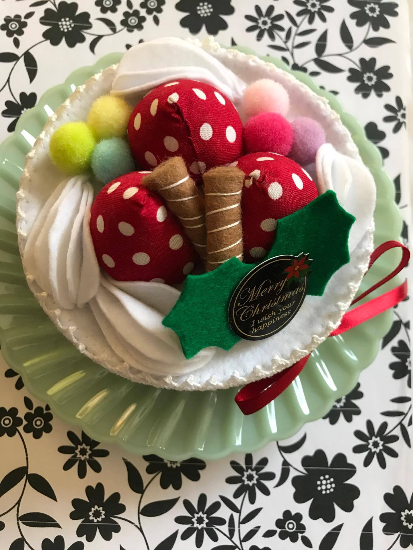 かばんねこ 大人おままごとの会 ちくちくのへや クリスマスケーキ